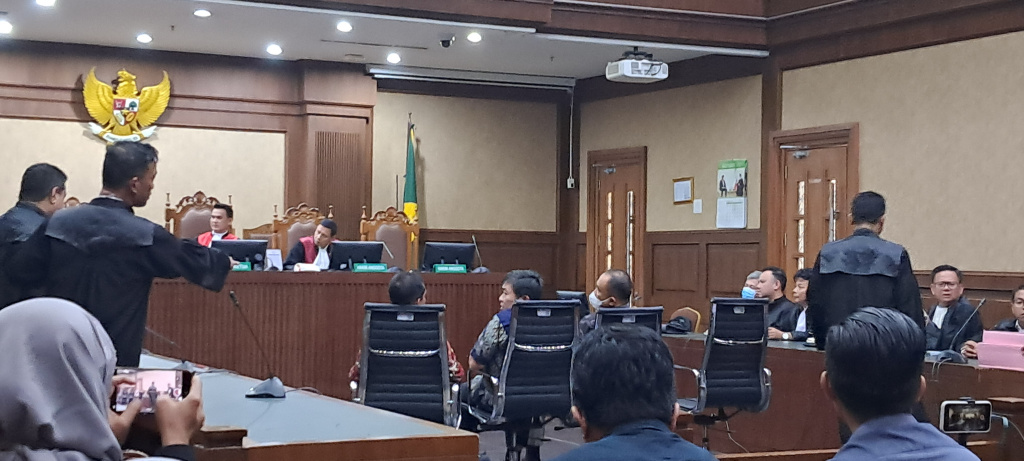 Kasus BTS, Galumbang heran penerapan pasal TPPU dan akui tak pernah nikmati hasil korupsi Kasus BTS, Galumbang heran penerapan pasal TPPU dan akui tak pernah nikmati hasil korupsi