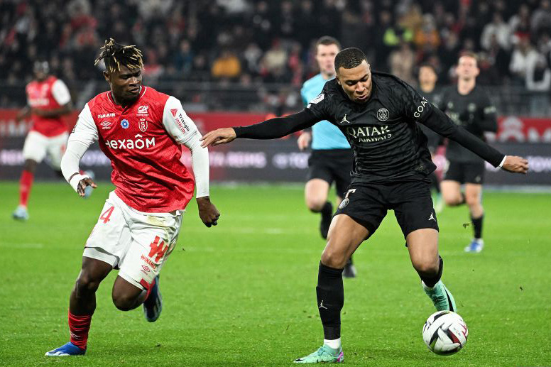 PSG tundukkan Reims dengan trigol dari Mbappe PSG tundukkan Reims dengan trigol dari Mbappe