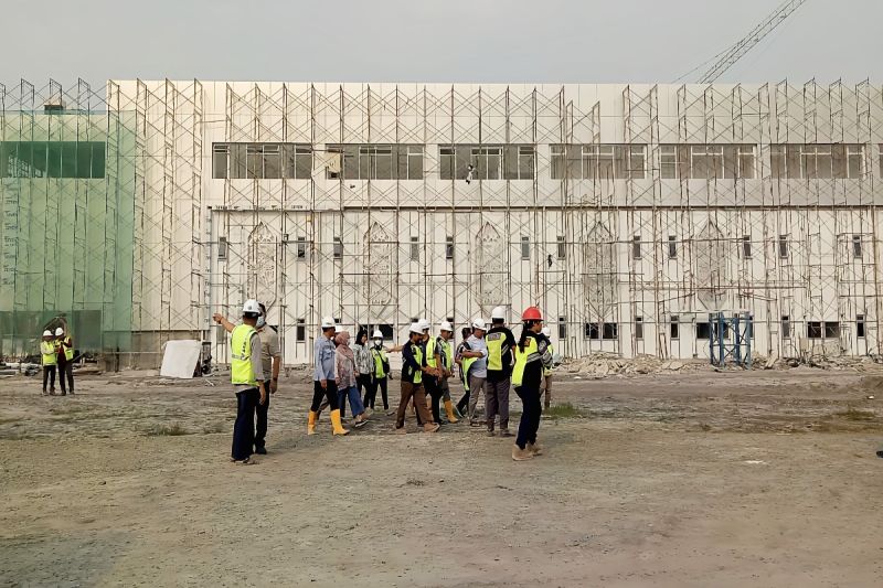 Pembangunan RSUD Hanau sudah 84 persen selesai Pembangunan RSUD Hanau sudah 84 persen selesai
