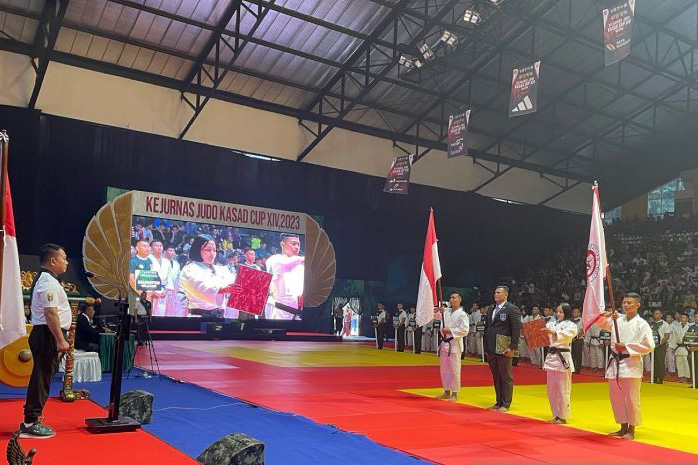 Kejurnas Judo Kasad Cup XIV 2023 resmi digelar Kejurnas Judo Kasad Cup XIV 2023 resmi digelar