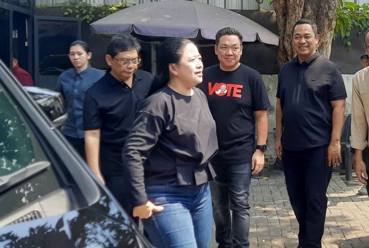 Puan Maharani bertemu dengan Ketum PSI Kaesang Pangarep