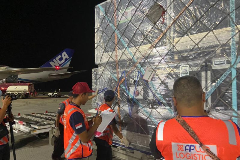 Kargo MotoGP Mandalika kembali dipercayakan kepada Angkasa Pura Logistik Kargo MotoGP Mandalika kembali dipercayakan kepada Angkasa Pura Logistik