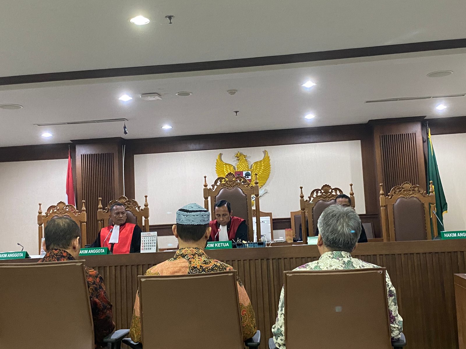 Hakim Tipikor jatuhkan vonis tiga terdakwa korupsi SKEBP Hakim Tipikor jatuhkan vonis tiga terdakwa korupsi SKEBP