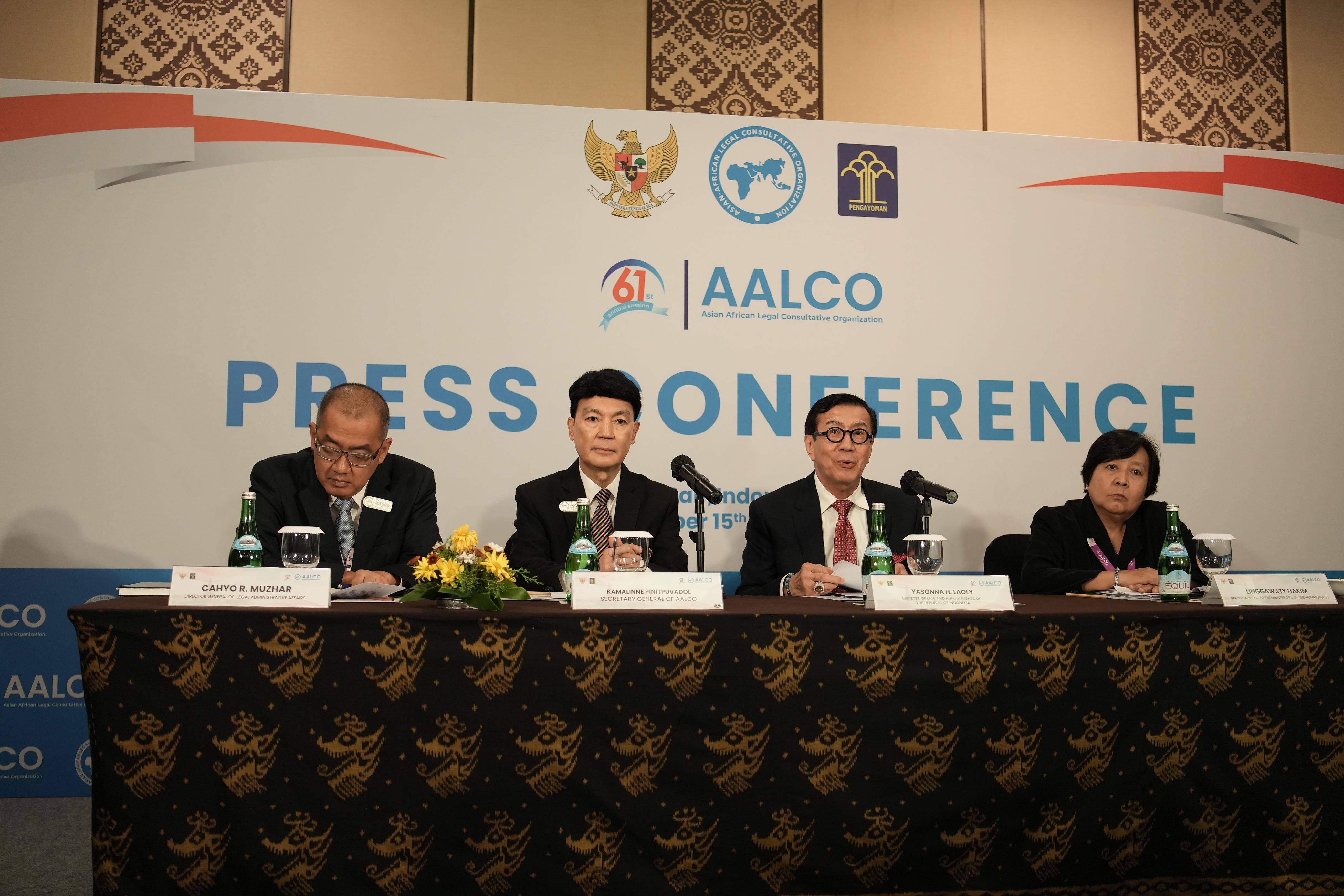 AALCO suarakan kepentingan di tingkat global AALCO suarakan kepentingan di tingkat global