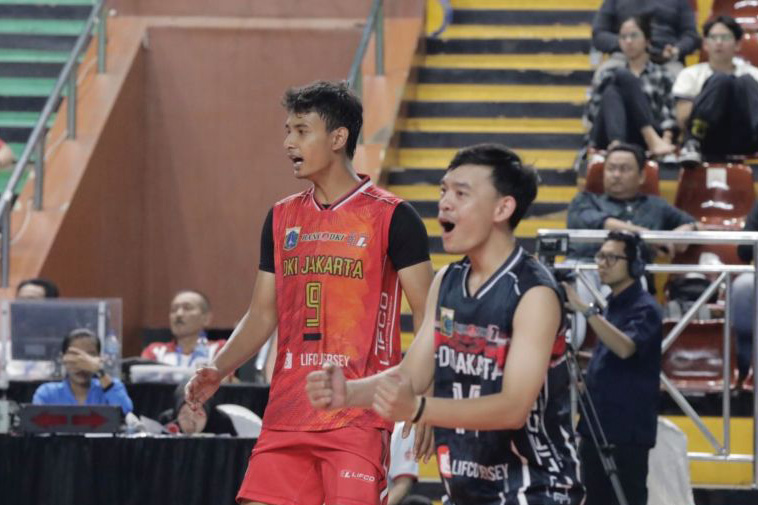 Tim DKI Jakarta petik kemenangan di Kejurnas Bola Voli