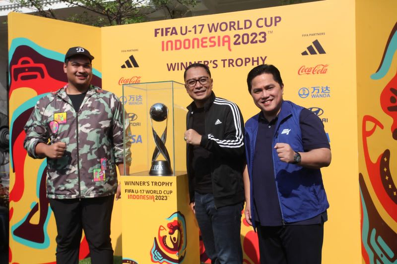 Ketua PSSI sebut Trophy Tour Piala Dunia U-17 di Surabaya terbaik