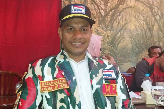 Laskar merah putih Papua minta aparat tindak tegas KKB Laskar merah putih Papua minta aparat tindak tegas KKB