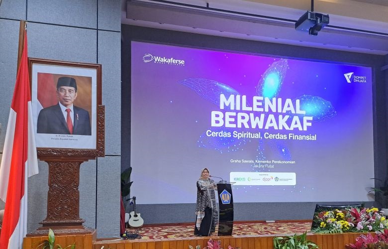 Kemenkeu ajak milenial turut realisasikan potensi wakaf Rp188 triliun Kemenkeu ajak milenial turut realisasikan potensi wakaf Rp188 triliun