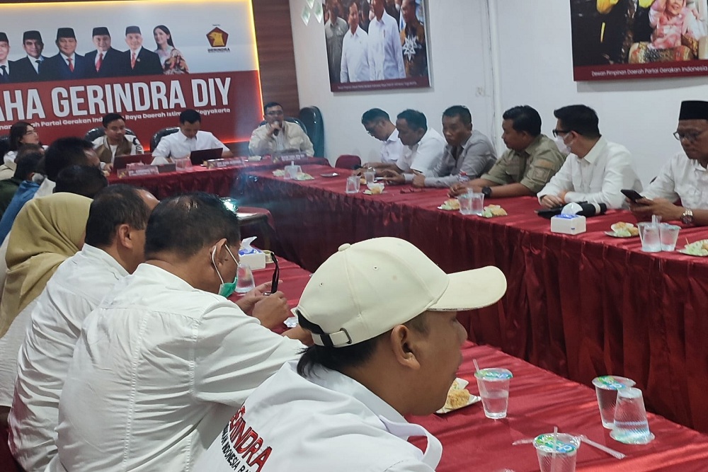 Gerindra se -DIY usulkan Gibran jadi Bacawapres Prabowo ke Rapimnas Gerindra