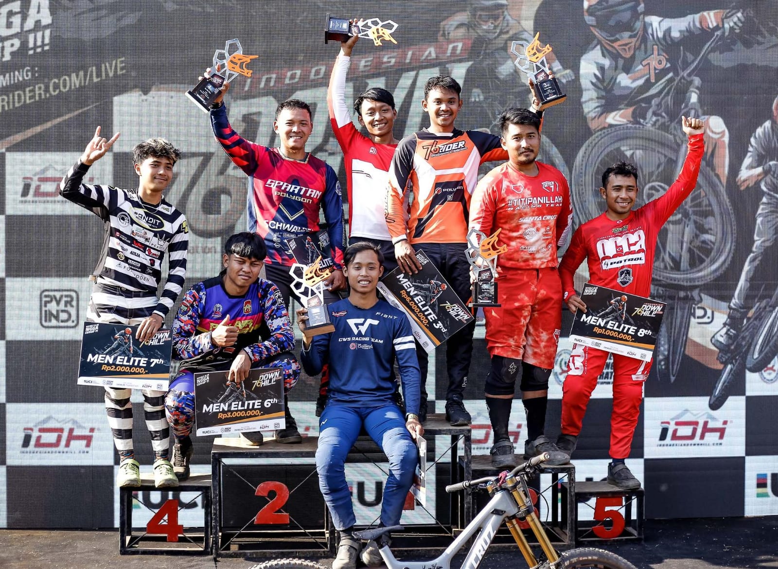 Rendy Sanjaya raih gelar juara 76 Indonesian Downhill 2023 Rendy Sanjaya raih gelar juara 76 Indonesian Downhill 2023
