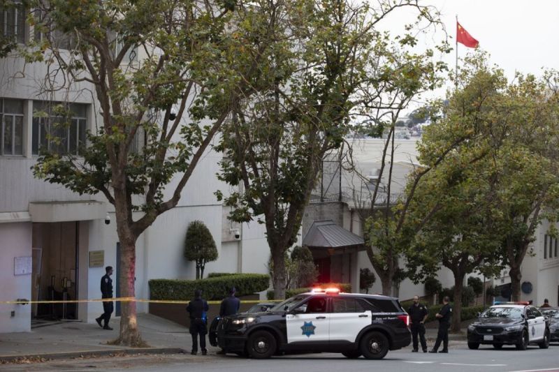 China desak AS investigasi penabrakan mobil di Konjen San Francisco China desak AS investigasi penabrakan mobil di Konjen San Francisco