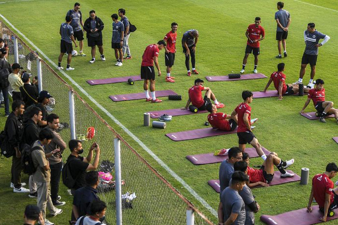 Erick minta Timnas Indonesia tak remehkan Timnas Brunei Erick minta Timnas Indonesia tak remehkan Timnas Brunei