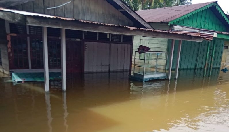 Banjir masih rendam 11 desa di Aceh Singkil akibat hujan deras Banjir masih rendam 11 desa di Aceh Singkil akibat hujan deras