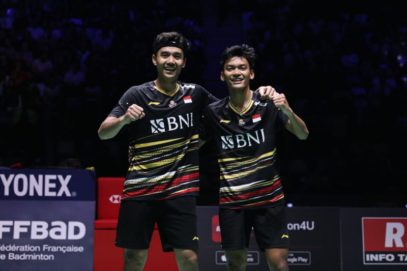 Bagas/Fikri melaju ke partai puncak French Open 2023 Bagas/Fikri melaju ke partai puncak French Open 2023