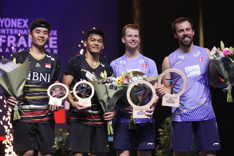 Bagas/Maulana menjadi runner up French Open Bagas/Maulana menjadi runner up French Open