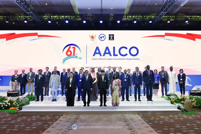 Menkumham terpilih jadi Presiden Sesi Tahunan AALCO ke-61 di Bali