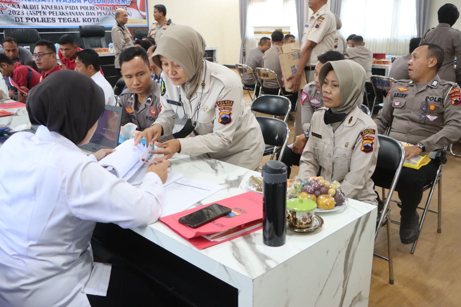 Cegah penyimpangan kinerja, Tim Itwasda Polda Jateng gelar audit di Polres Tegal Kota Cegah penyimpangan kinerja, Tim Itwasda Polda Jateng gelar audit di Polres Tegal Kota