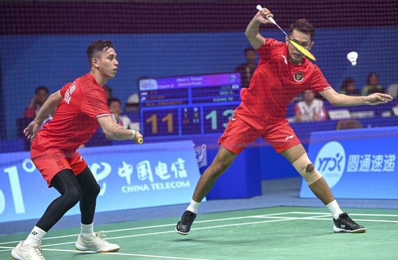 Fajar/Rian tak mampu bendung serangan Lee/Wang di perempat final Fajar/Rian tak mampu bendung serangan Lee/Wang di perempat final