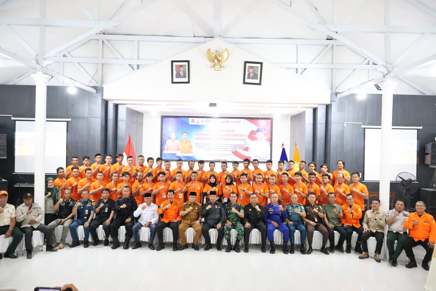 Basarnas Medan latih 50 orang potensi SAR dengan materi water rescue