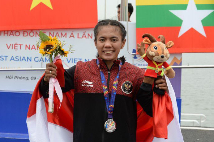 Duduki posisi ketiga, Riska Andriyani lolos ke final kano tunggal 200 meter putri Duduki posisi ketiga, Riska Andriyani lolos ke final kano tunggal 200 meter putri