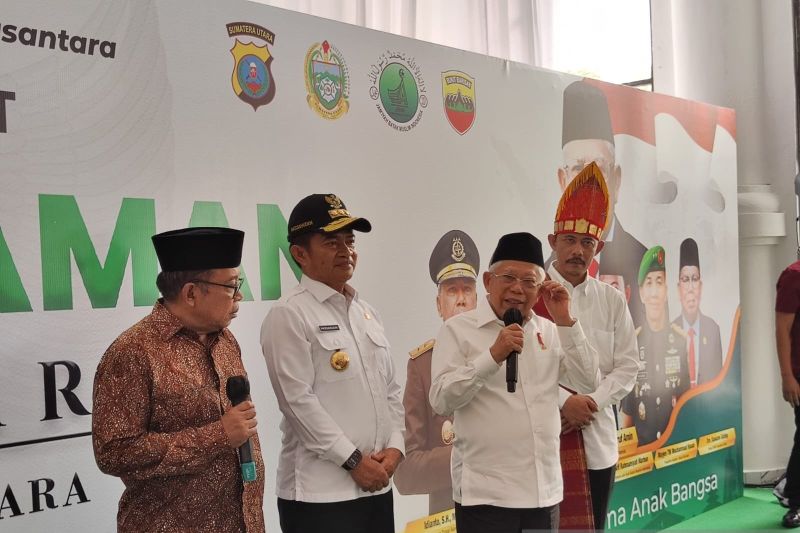 Wapres tekankan pentingnya pendukung capres wujudkan Pemilu damai Wapres tekankan pentingnya pendukung capres wujudkan Pemilu damai