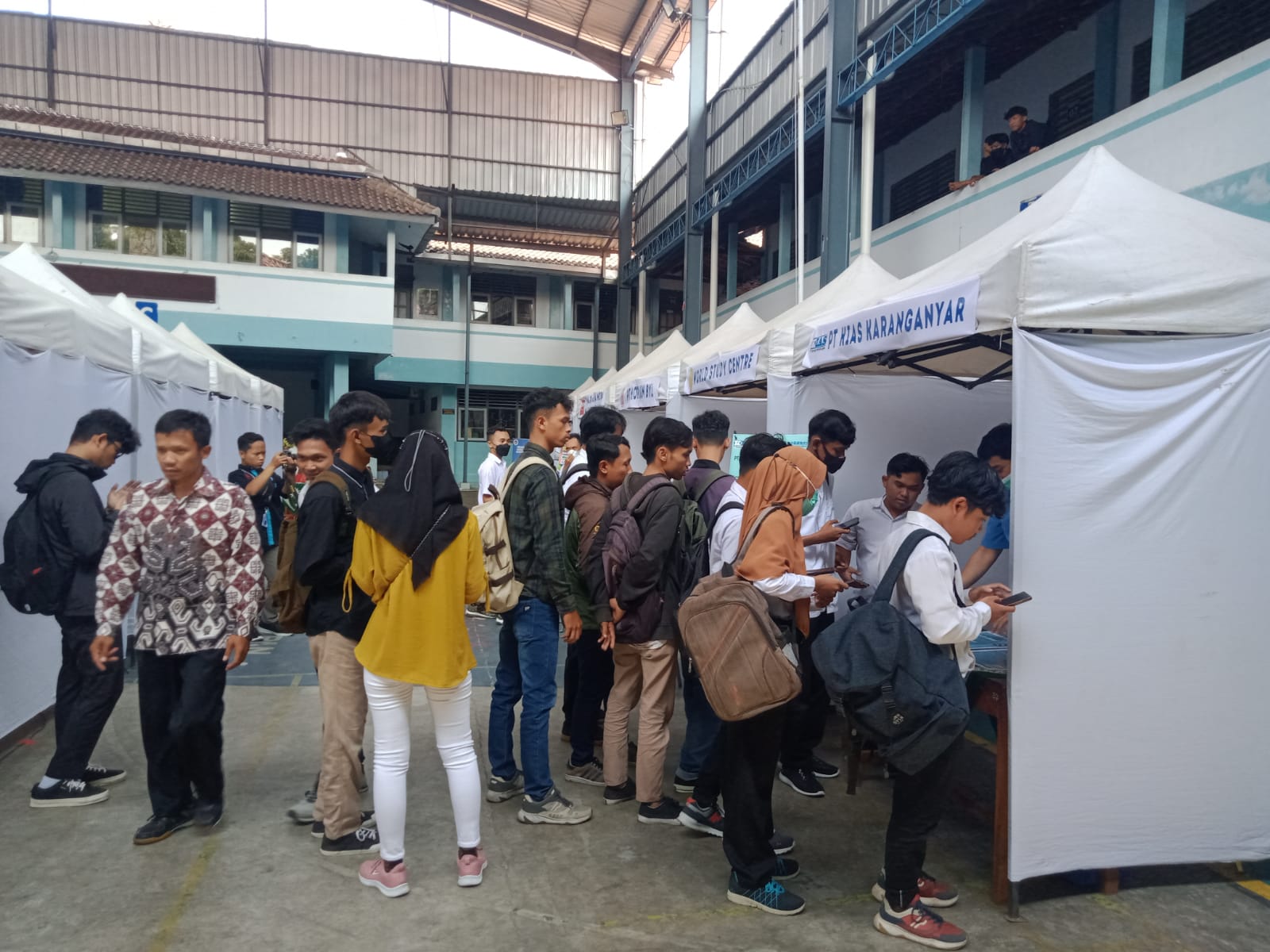 Ratusan pencari kerja serbu job fair bursa kerja yang digelar Pemkab Boyolali