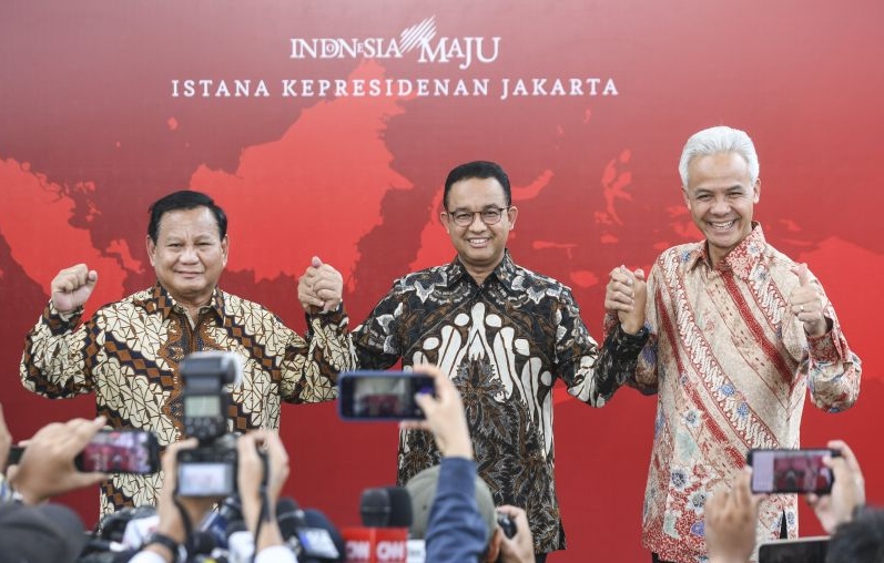 PDIP sebut pertemuan tiga bacapres di Istana bentuk netralitas Jokowi
