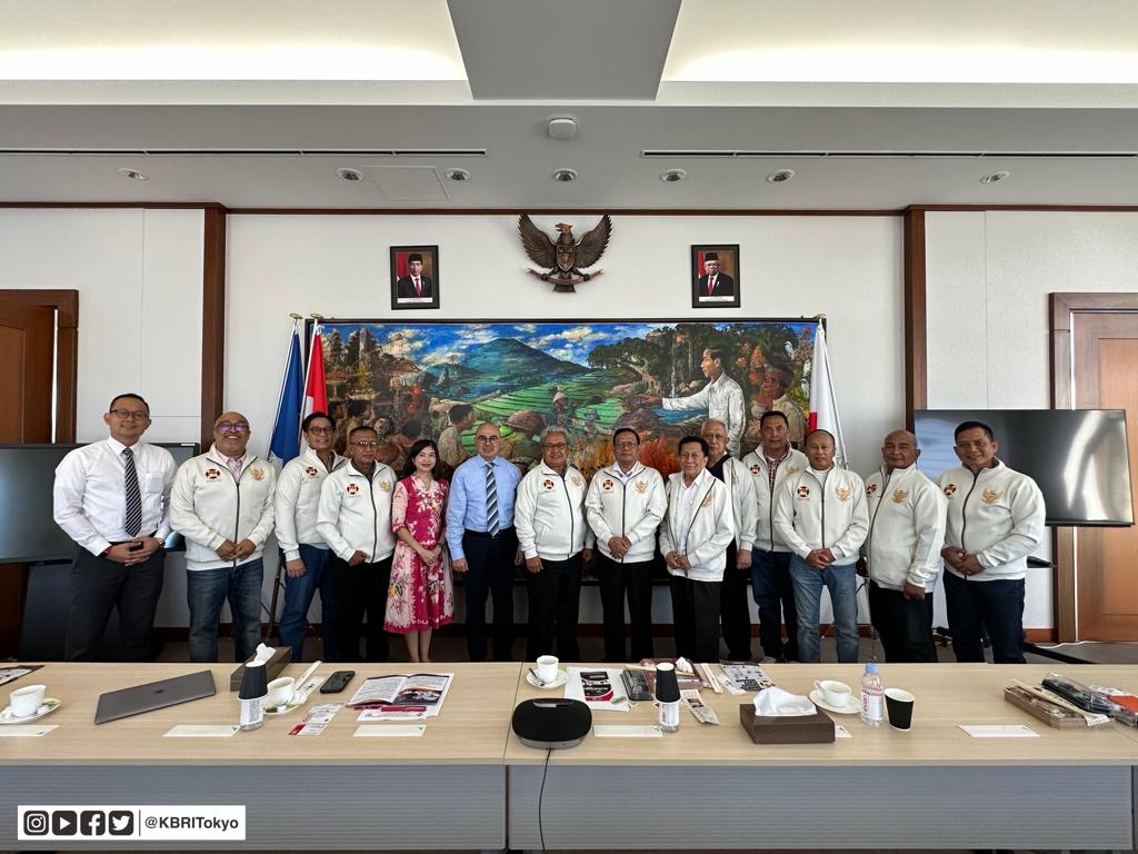 Dubes Heri dukung Tim Merah Putih di Kejuaraan Dunia Shorinji Kempo 2023 di Tokyo Dubes Heri dukung Tim Merah Putih di Kejuaraan Dunia Shorinji Kempo 2023 di Tokyo