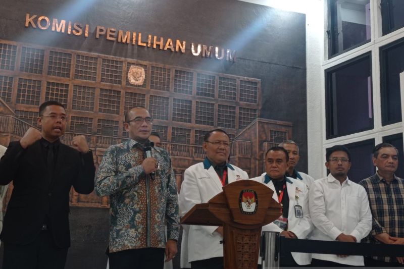 KPU bersurat ke DPR konsultasi revisi PKPU Pencalonan Peserta Pilpres KPU bersurat ke DPR konsultasi revisi PKPU Pencalonan Peserta Pilpres