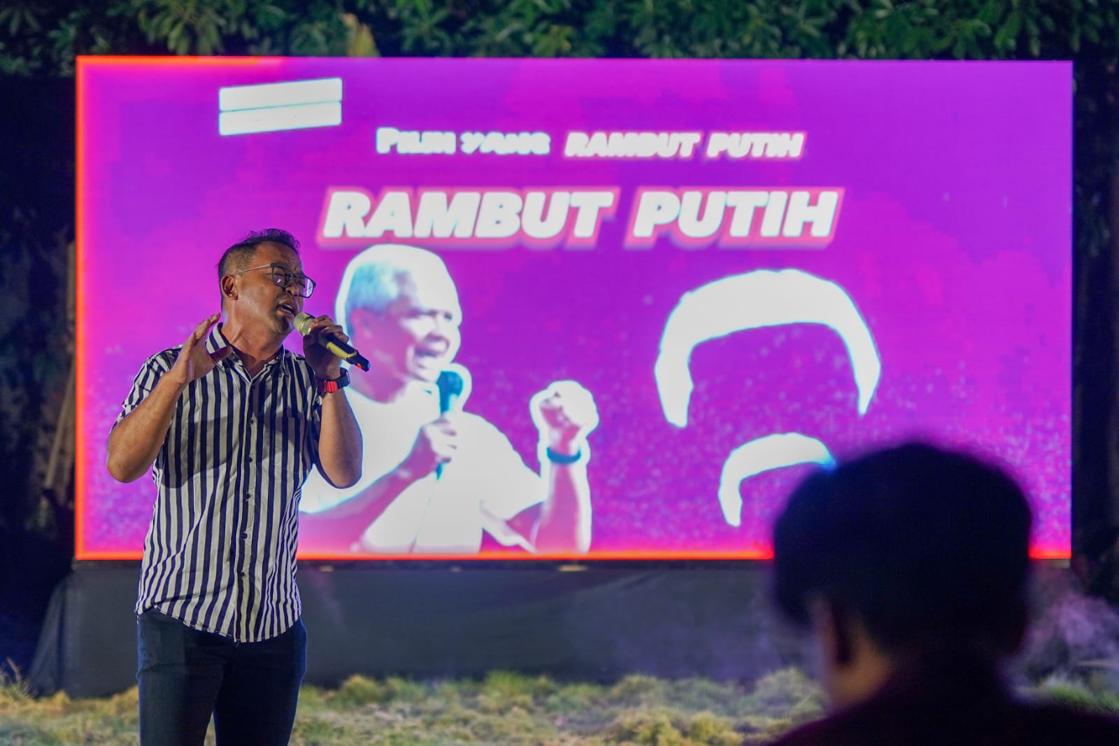 Launching lagu Rambut Putih, Pulung rela blusukan menangkan Ganjar Launching lagu Rambut Putih, Pulung rela blusukan menangkan Ganjar