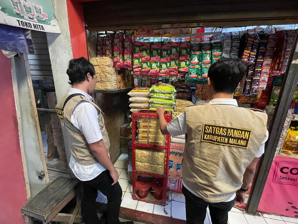 Satgas Pangan Polres Malang temukan harga beras naik Satgas Pangan Polres Malang temukan harga beras naikÂ