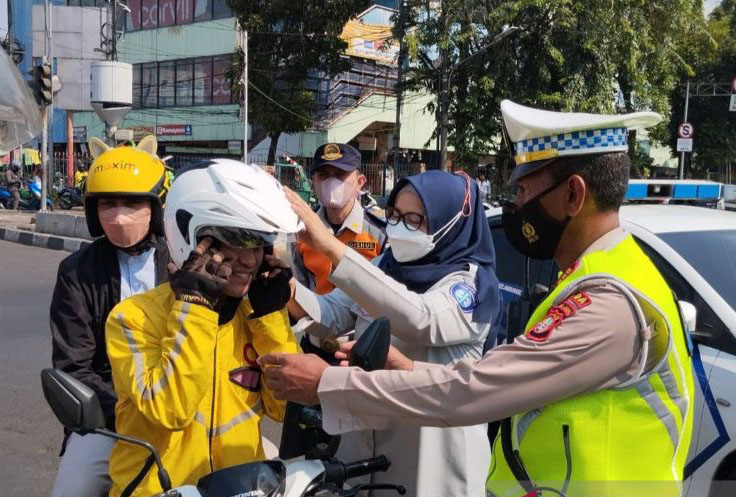 Parkir liar pelanggaran terbanyak Operasi Zebra di Jakarta Selatan