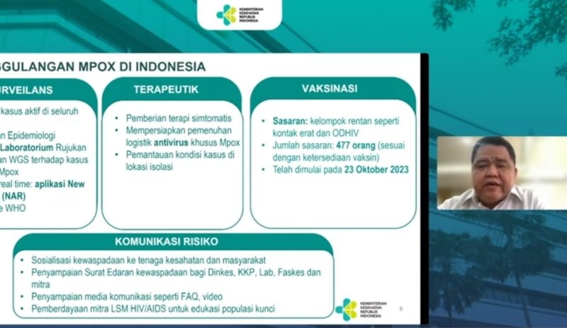 Kemenkes sebut terdapat 14 kasus aktif cacar monyet di Indonesia
