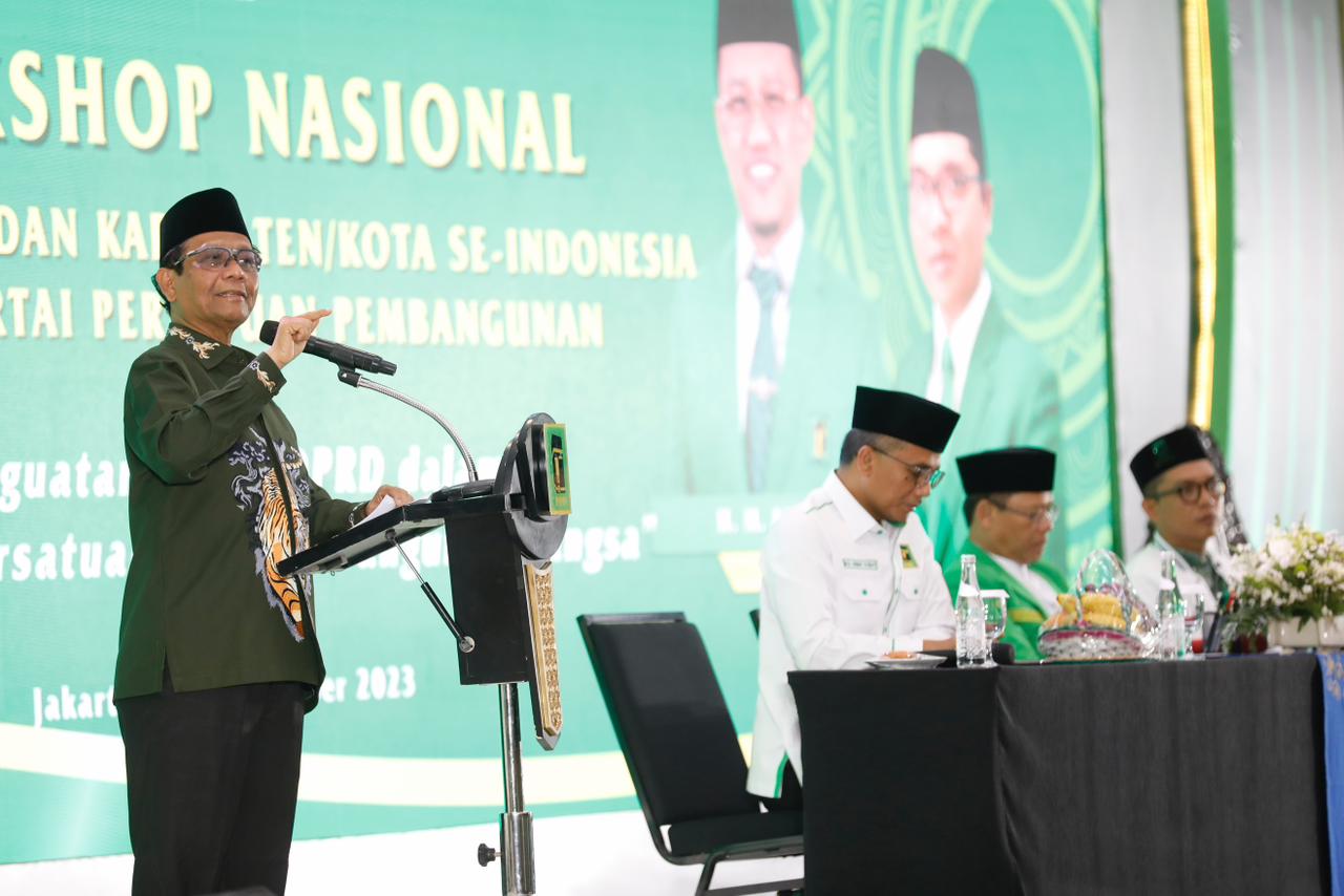 Mahfud MD sebut PPP akan terus maju lagi mewarnai NKRI Mahfud MD sebut PPP akan terus maju lagi mewarnai NKRI