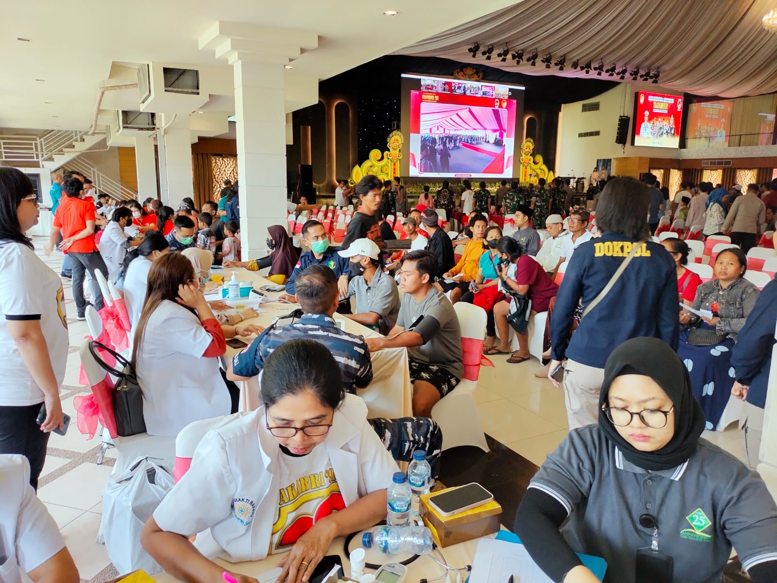 Akabri 91 gelar bakti kesehatan dan bakti sosial Akabri 91 gelar bakti kesehatan dan bakti sosial