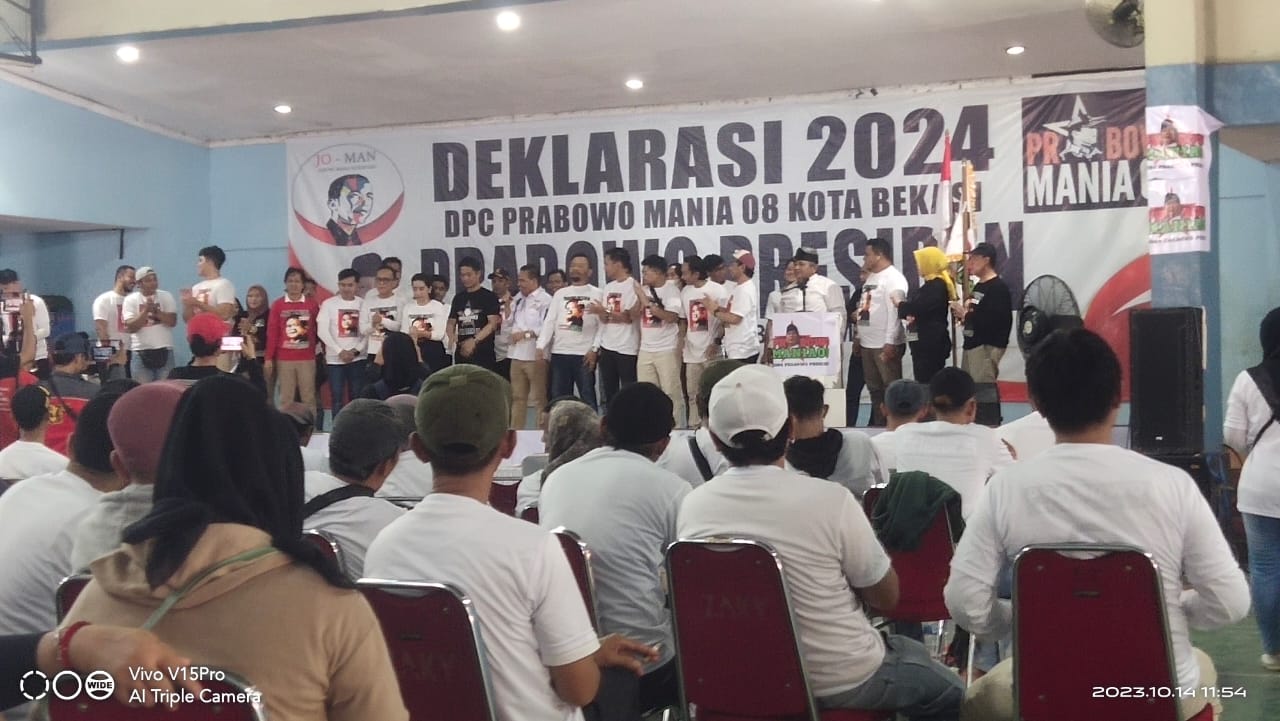 Relawan Prabowo Mania 08 fokus kerja nyata hadapi Pemilu 2024 Relawan Prabowo Mania 08 fokus kerja nyata hadapi Pemilu 2024