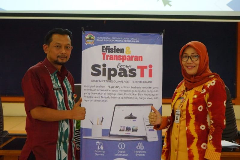 Aplikasi Sipasti mudahkan masyarakat sewa aset Disdikbud Jateng Aplikasi Sipasti mudahkan masyarakat sewa aset Disdikbud Jateng