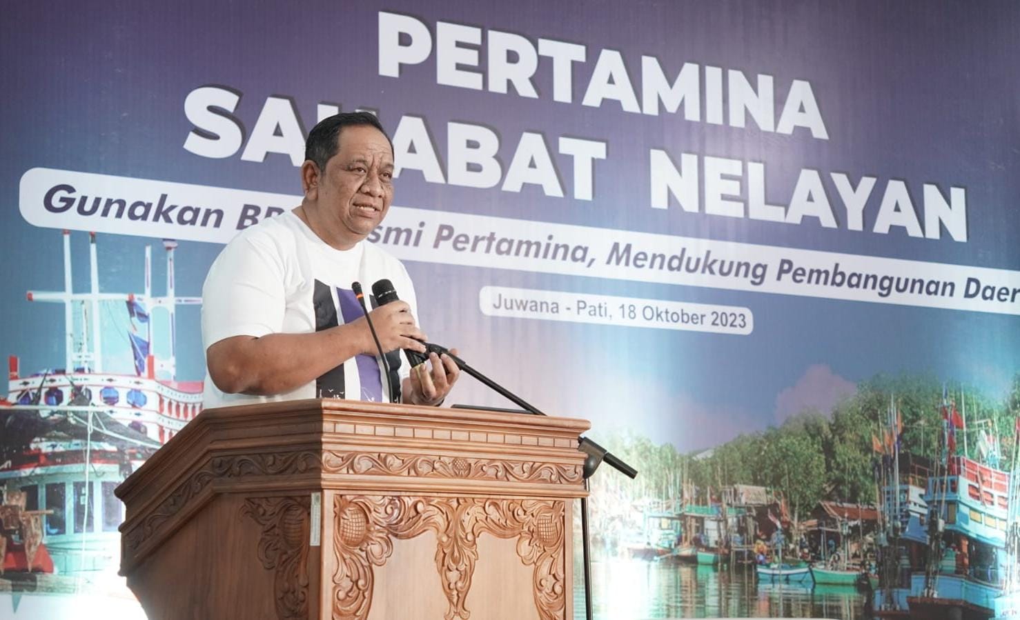 Ajak nelayan gunakan BBM resmi, PT Pertamina gelar Pertamina Sahabat Nelayan Ajak nelayan gunakan BBM resmi, PT Pertamina gelar Pertamina Sahabat Nelayan