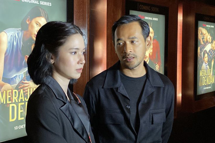 Laura Basuki lakukan riset perselingkuhan untuk Merajut Dendam Laura Basuki lakukan riset perselingkuhan untuk Merajut Dendam