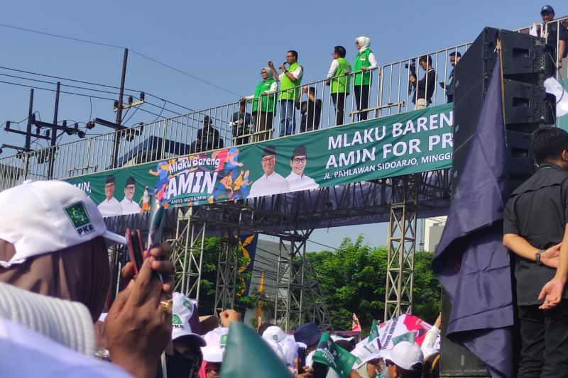 Anies Baswedan ajak masyarakat jadi saksi perubahan lebih baik Anies Baswedan ajak masyarakat jadi saksi perubahan lebih baik