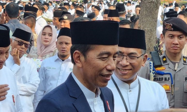 Presiden Jokowi nyatakan dukung semua pasangan dalam Pilpres 2024