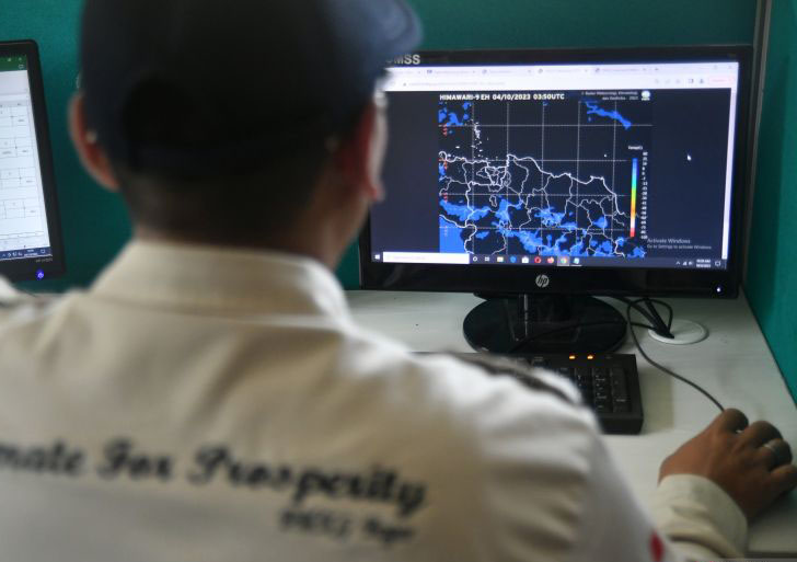 Sebagian besar wilayah Jakarta cerah berawan pada Jumat Sebagian besar wilayah Jakarta cerah berawan pada Jumat