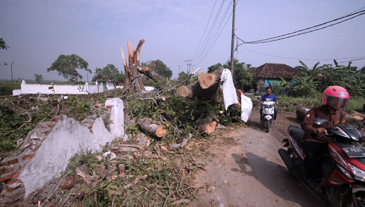 11 Oktober 2022: Puting beliung terjang Sidoarjo, puluhan rumah warga rusak