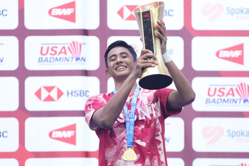 Alwi berharap kemenangannya lecut semangat bulu tangkis Indonesia Alwi berharap kemenangannya lecut semangat bulu tangkis Indonesia