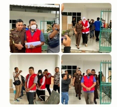 Kejari Binjai tahan tersangka dugaan tindak korupsi dana BOS MAN dan Dana Komite MAN Binjai
