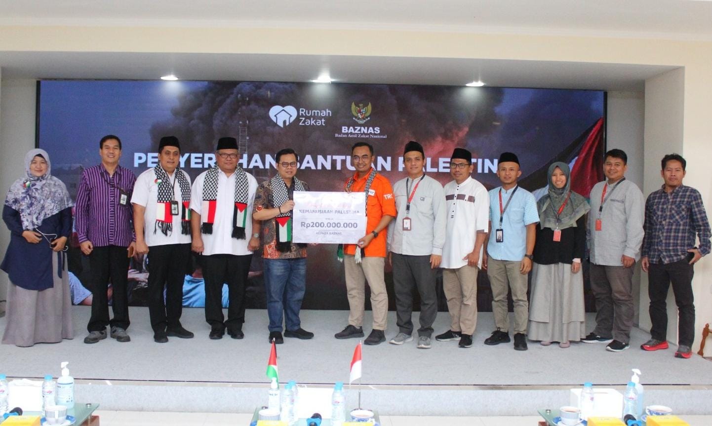 Gandeng BAZNAS, Rumah Zakat Indonesia serahkan donasi infak kemanusiaan Palestina Gandeng BAZNAS, Rumah Zakat Indonesia serahkan donasi infak kemanusiaan Palestina