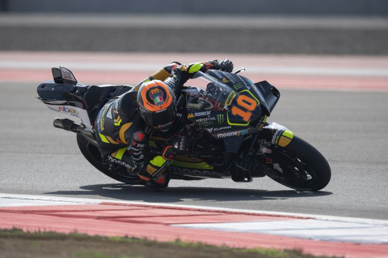 Pole position perdana MotoGP Mandalika diraih oleh Luca Marini Pole position perdana MotoGP Mandalika diraih oleh Luca Marini