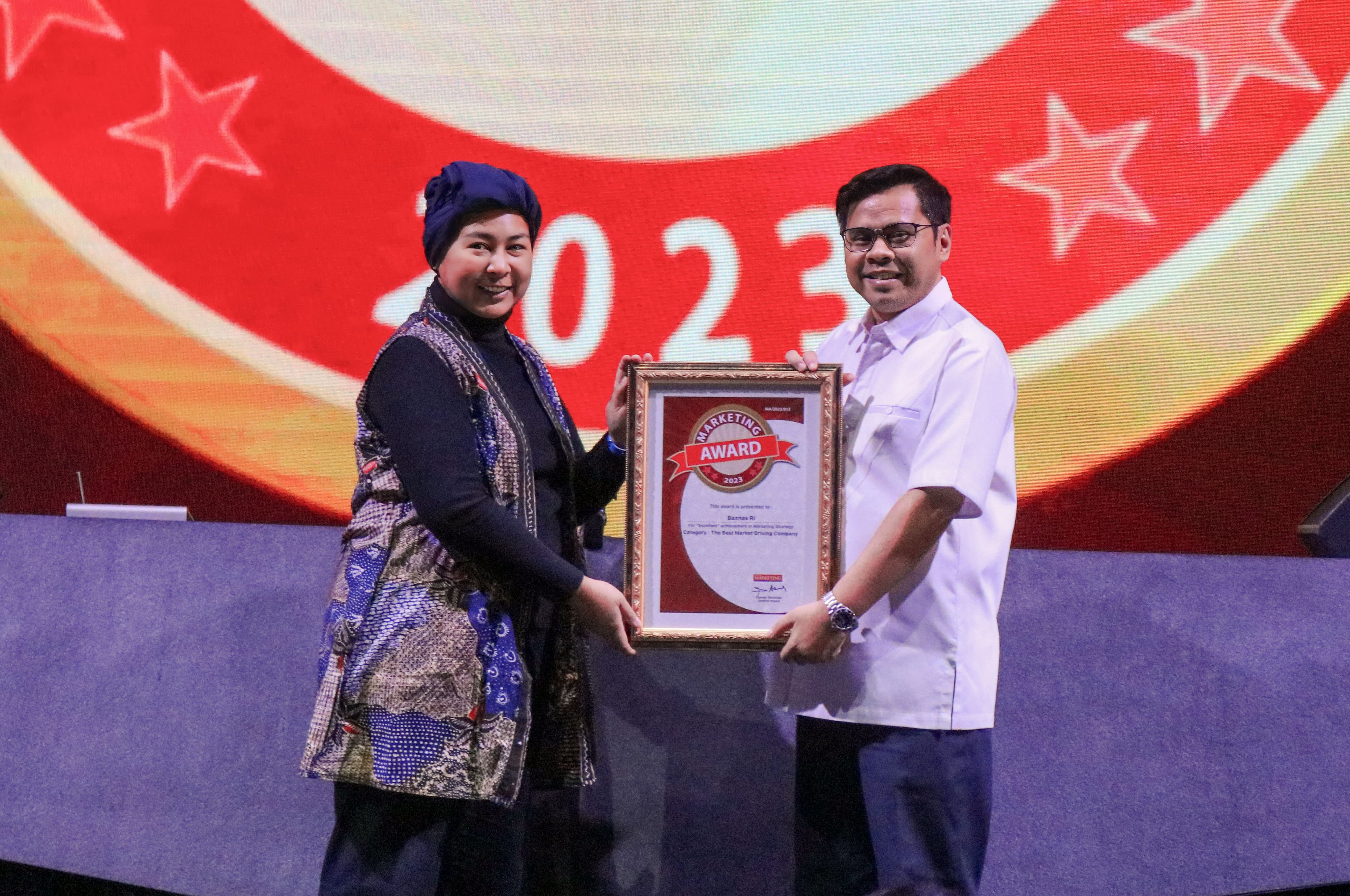 BAZNAS raih tiga penghargaan Marketing Award 2023 BAZNAS raih tiga penghargaan Marketing Award 2023