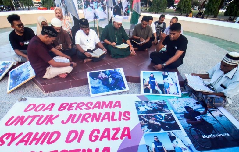 Serikat media peringatkan pembantaian Israel terhadap jurnalis Serikat media peringatkan pembantaian Israel terhadap jurnalis