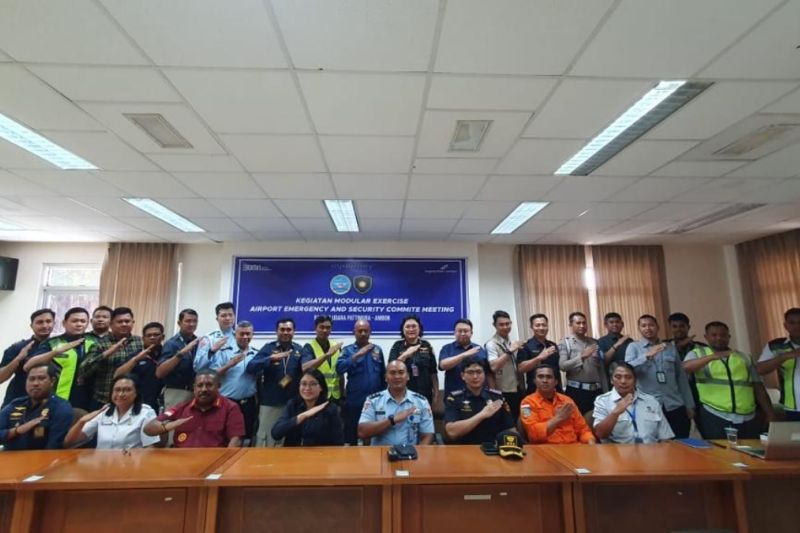 Bandara Pattimura Ambon perkuat sinergi tingkatkan keamanan bandara